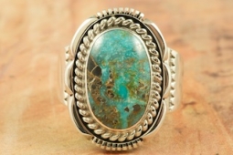 Genuine Sunnyside Turquoise Sterling Silver Ring